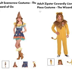 The wizard of Oz costumes for a couple